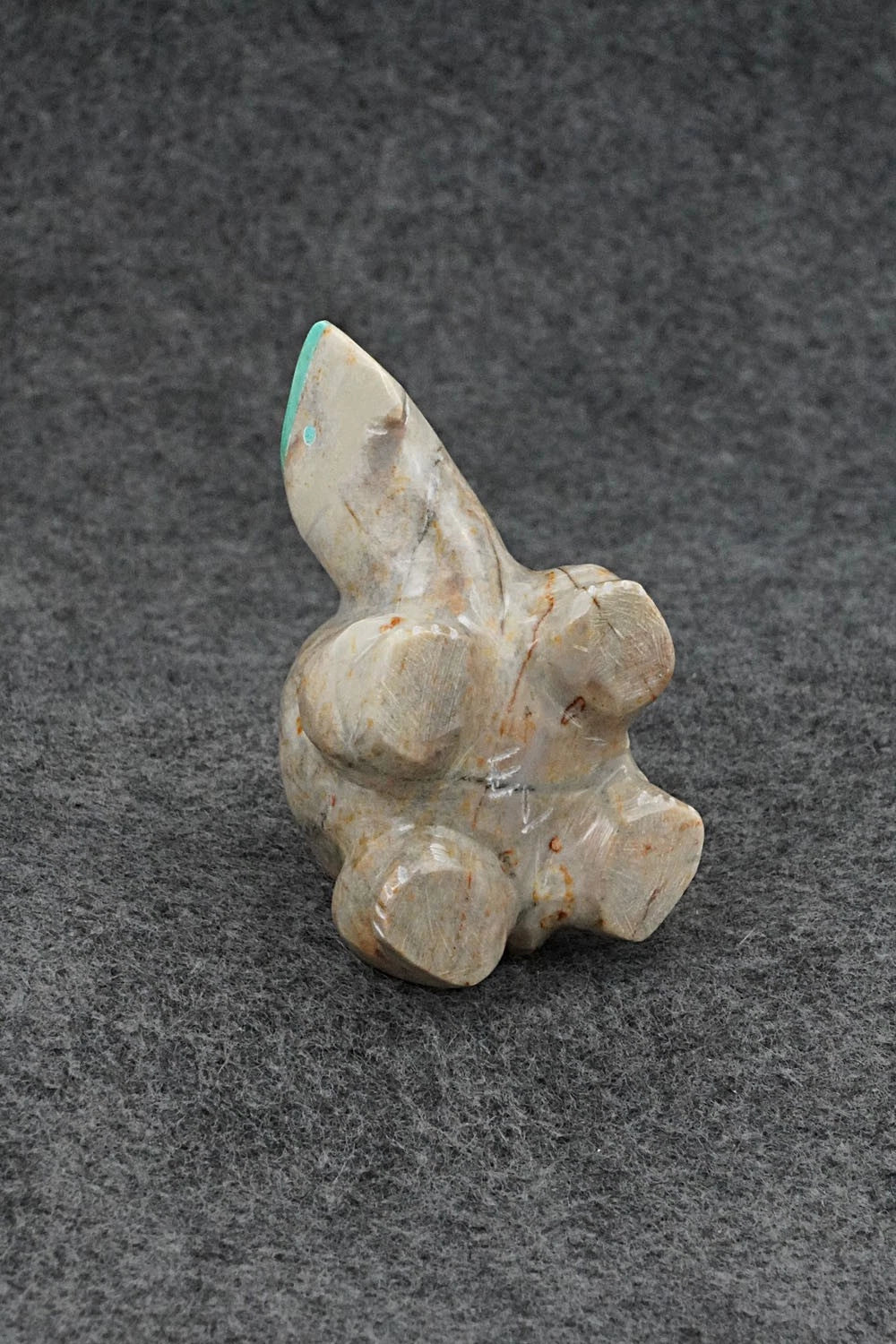 Turtle Zuni Fetish Carving - Enrike Leekya