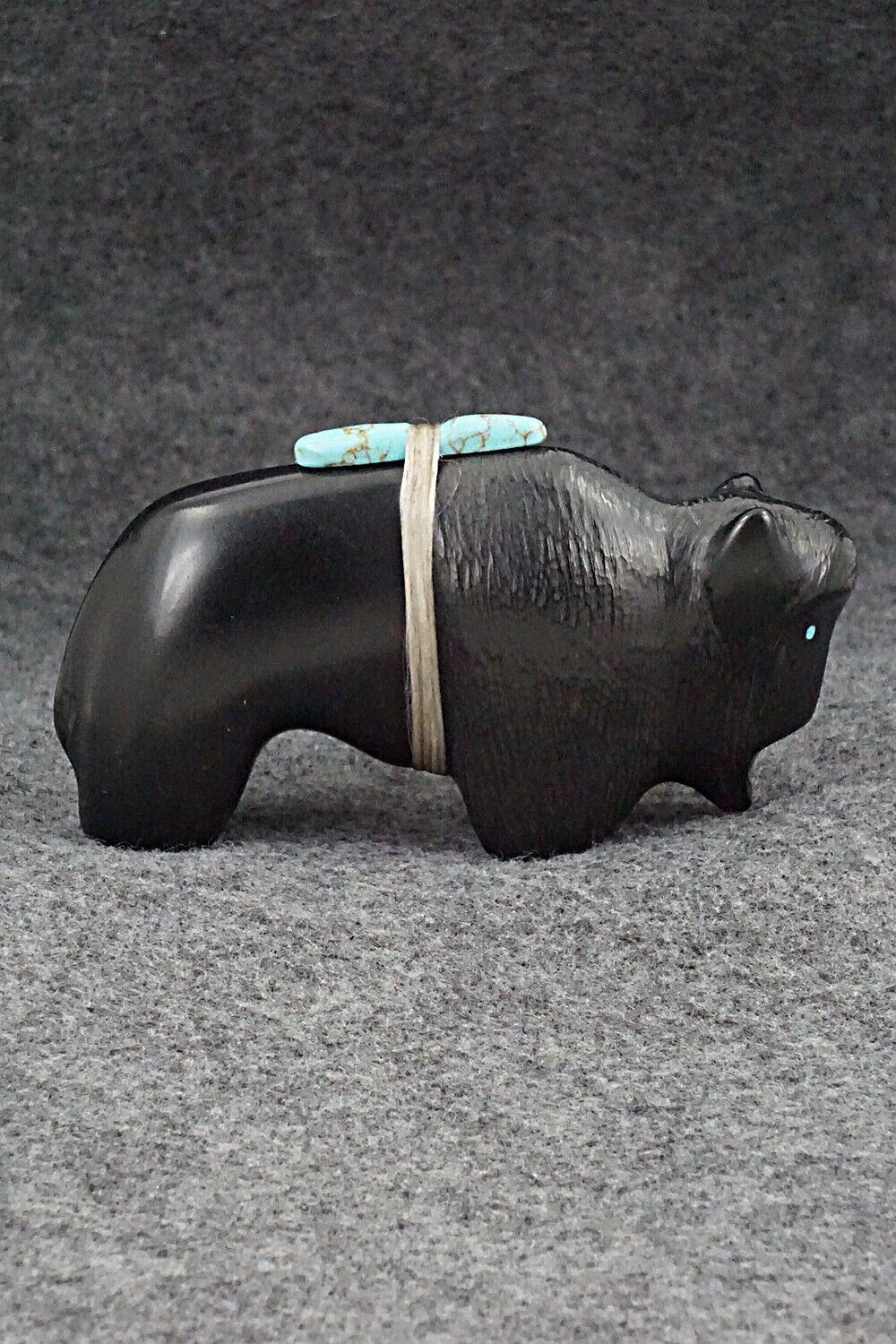 Buffalo Zuni Fetish Carving - Herbert Halate