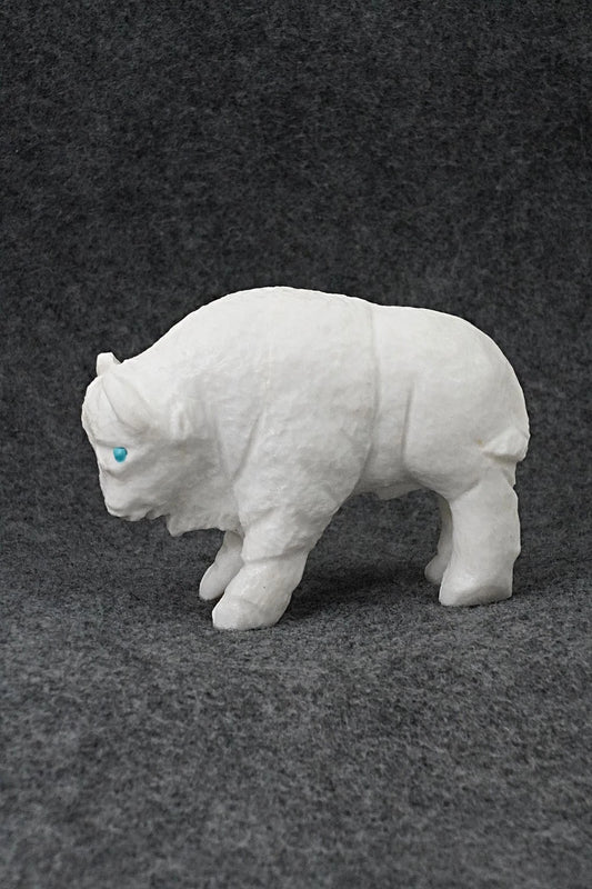 Buffalo Zuni Fetish Carving - Herb Him