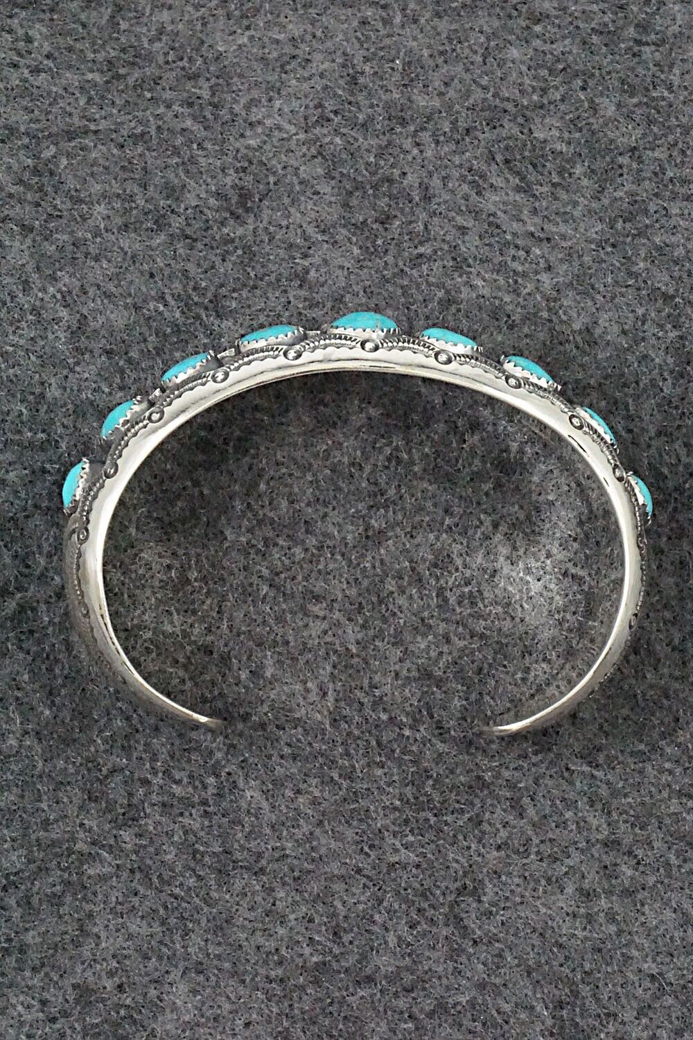 Turquoise & Sterling Silver Bracelet - Wilbert Muskett Sr.