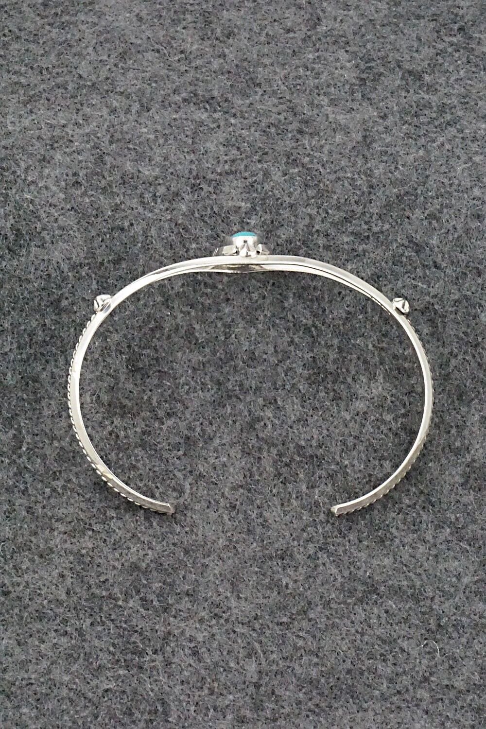 Turquoise & Sterling Silver Bracelet - Amos Begay
