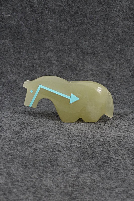 Horse Zuni Fetish Carving - Bernard Laiwakete