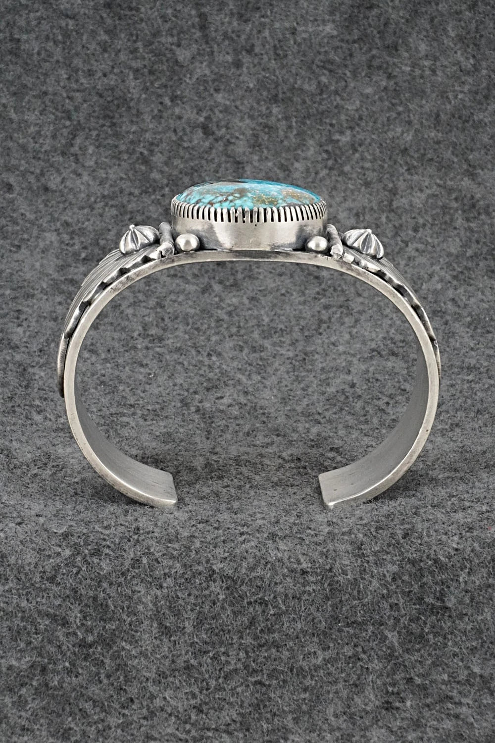 Turquoise & Sterling Silver Bracelet - Mark Yazzie