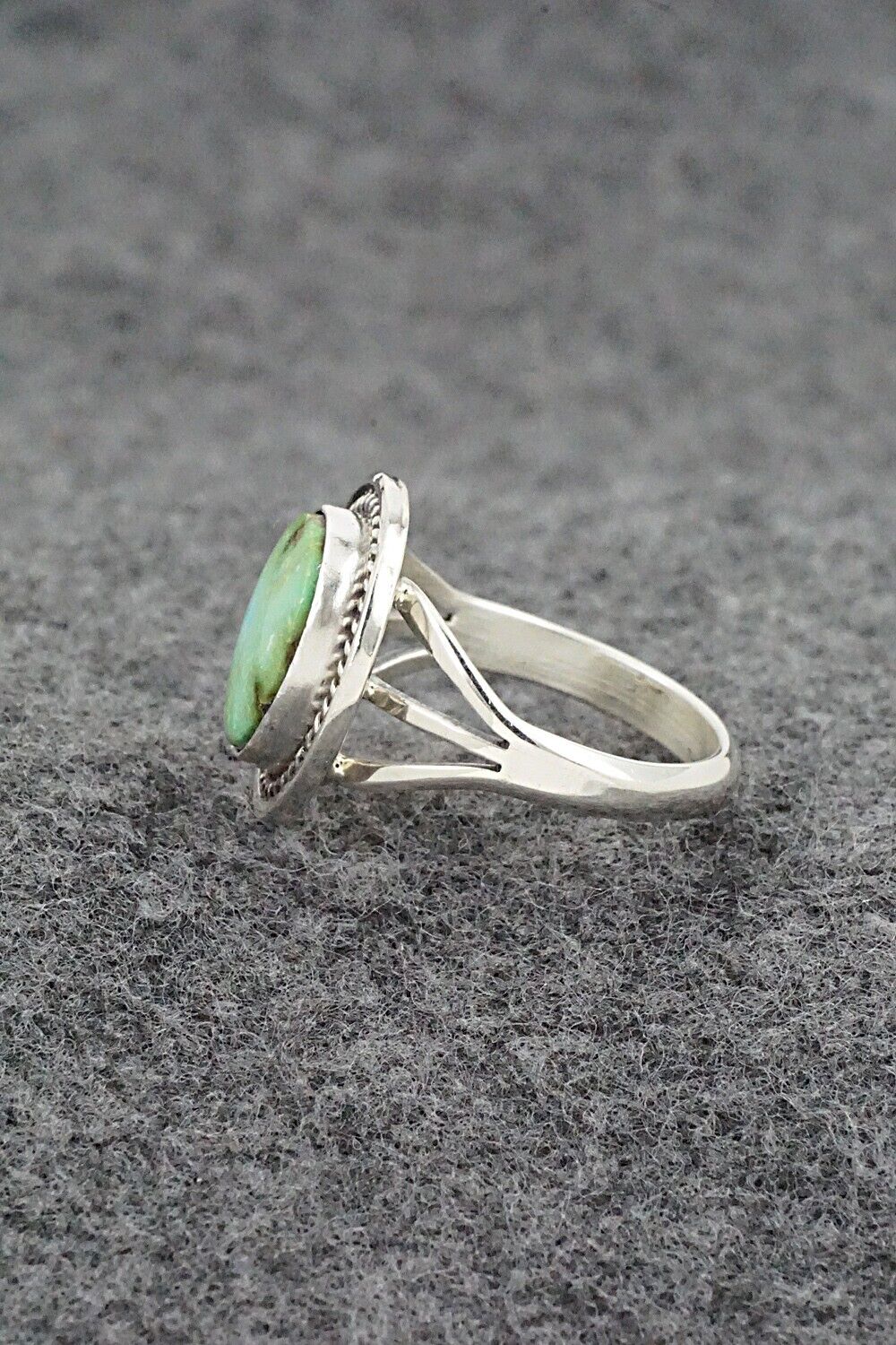 Turquoise & Sterling Silver Ring - Daniel Benally - Size 9