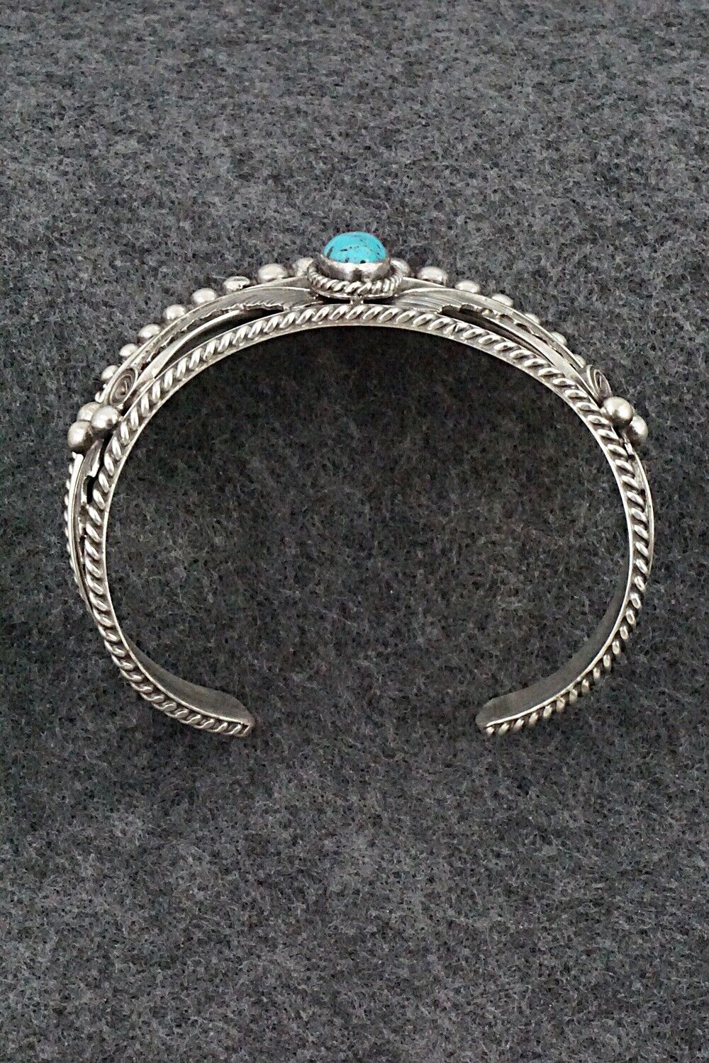 Turquoise & Sterling Silver Bracelet - Tom Lewis