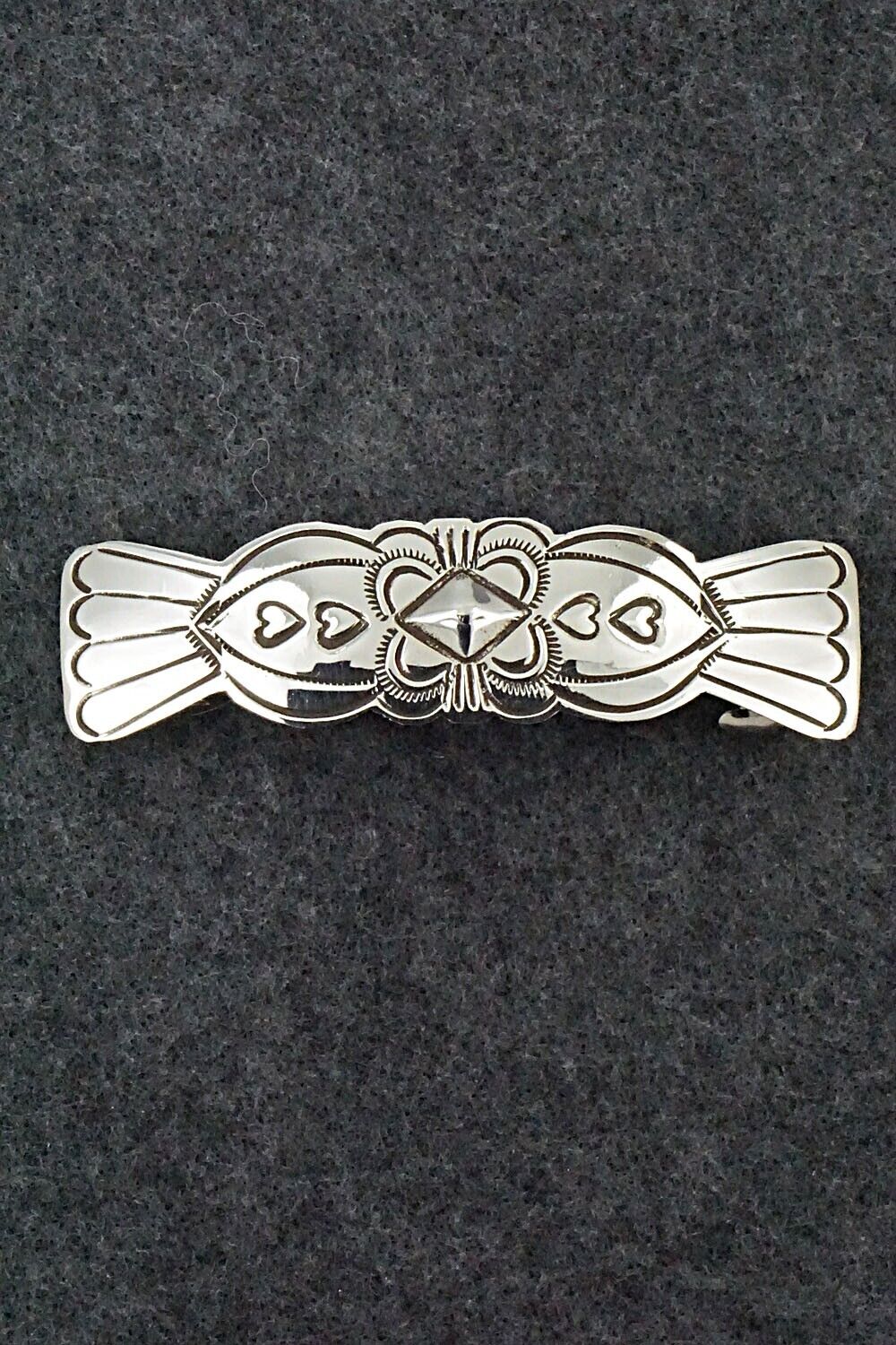 Sterling Silver Hair Barrette - Jennie Blackgoat