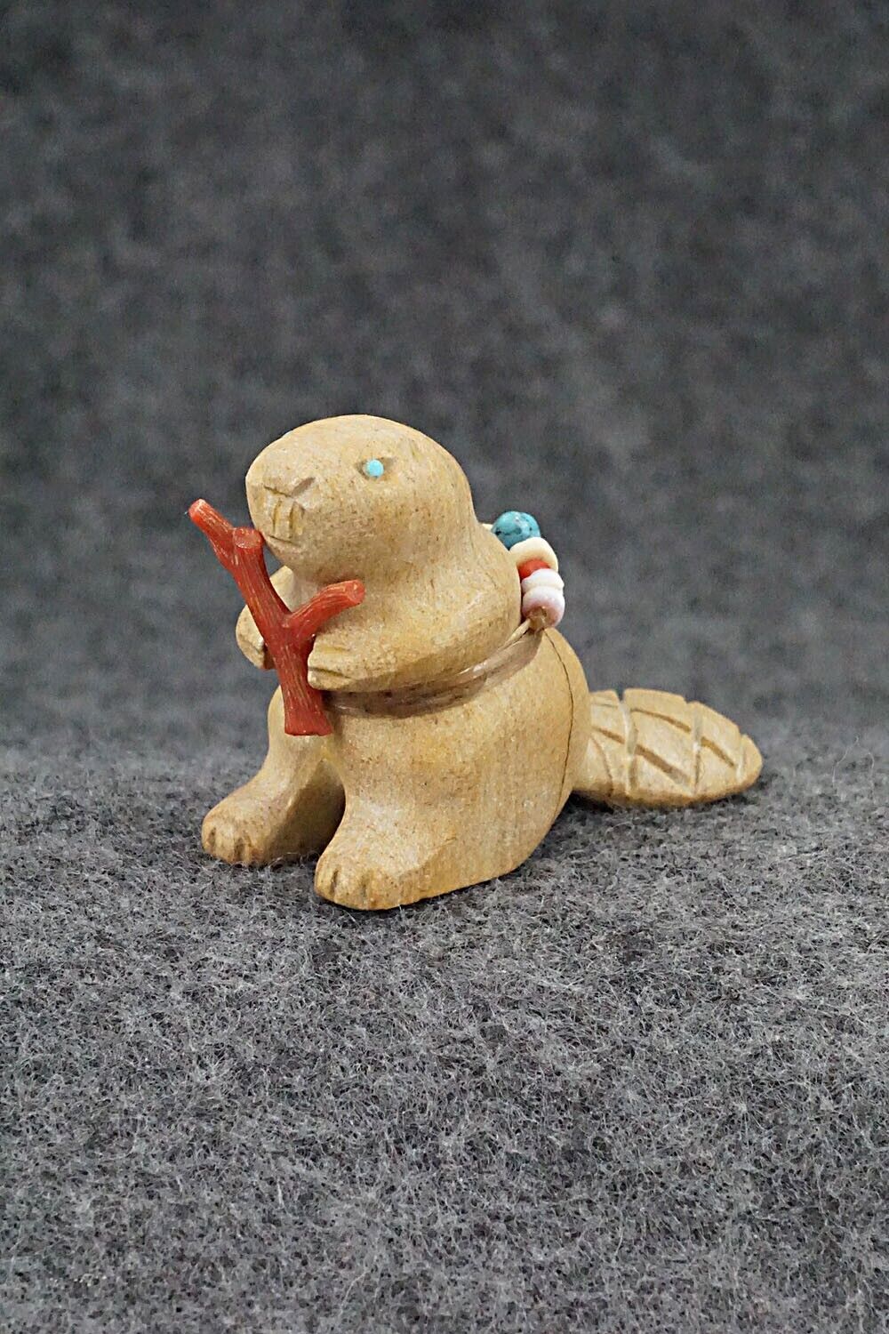 Beaver Zuni Fetish Carving - Douglas Martza