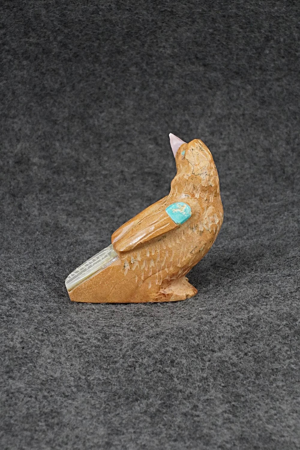 Bird Zuni Fetish Carving - Freddie Leekya