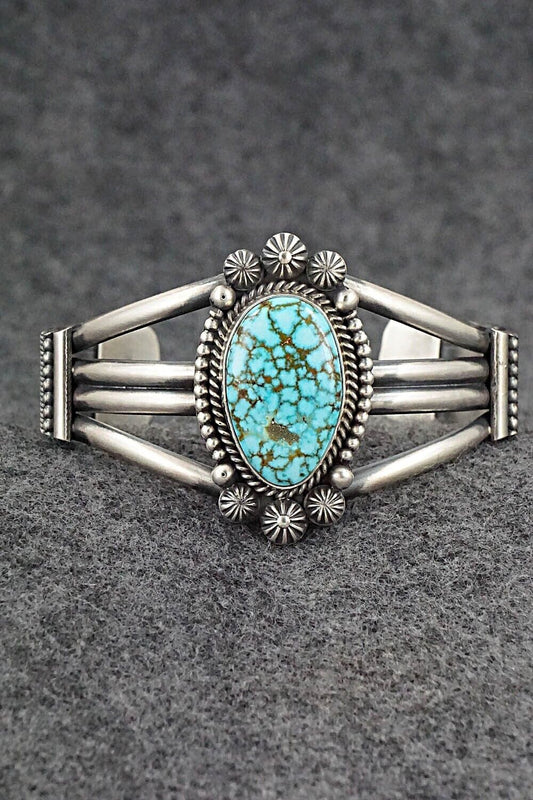 Turquoise & Sterling Silver Bracelet - Michael Calladitto