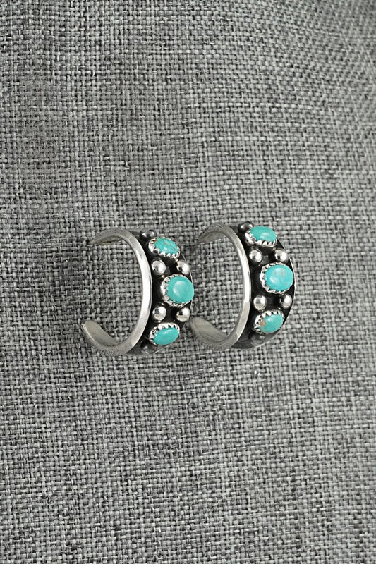 Turquoise & Sterling Silver Earrings - Paul Largo