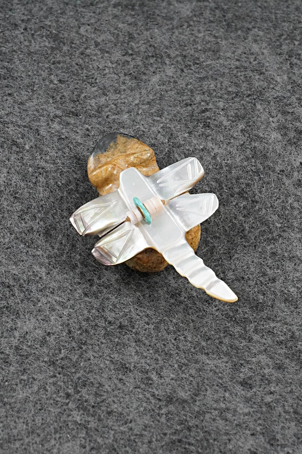 Frog Zuni Fetish Carving - Daisy Rose Leonard