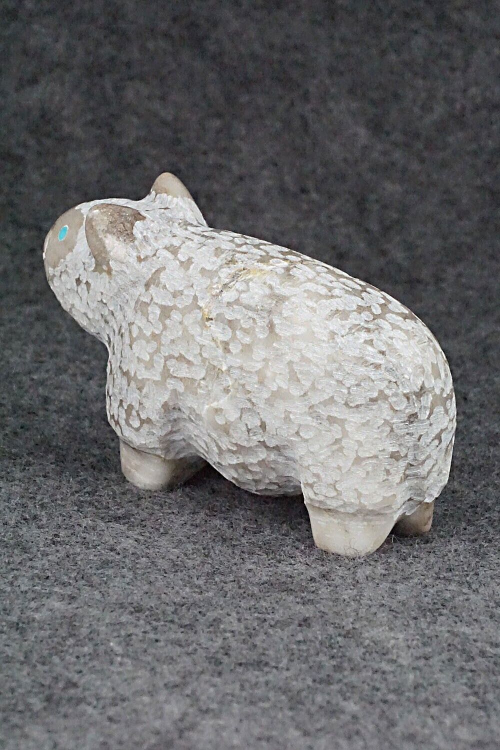 Sheep Zuni Fetish Carving - Rick Quam