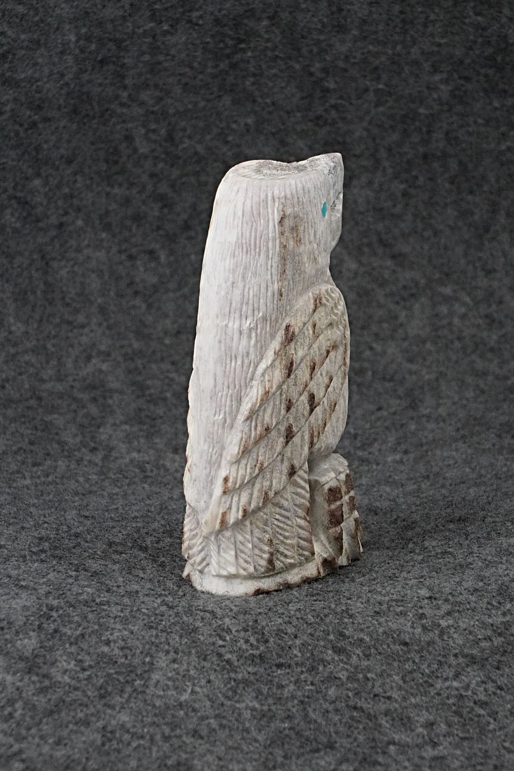 Eagle Zuni Fetish Carving - Gerrick Weeka