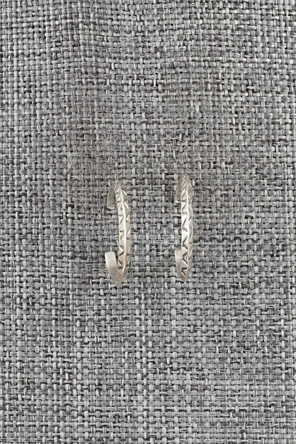 Sterling Silver Hoop Earrings - Elaine Tahe