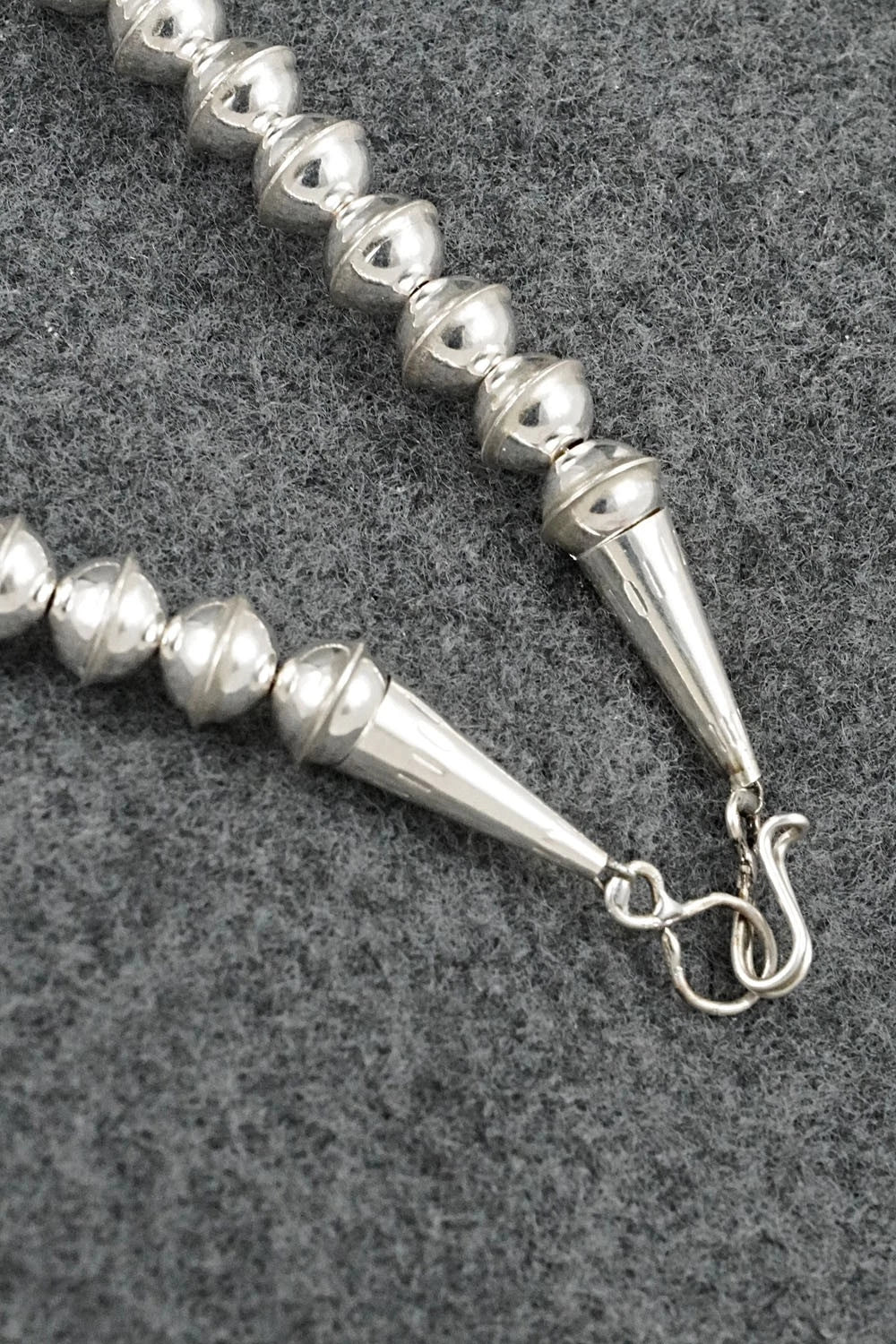 Turquoise & Sterling Silver Squash Blossom Set - Phil Garcia