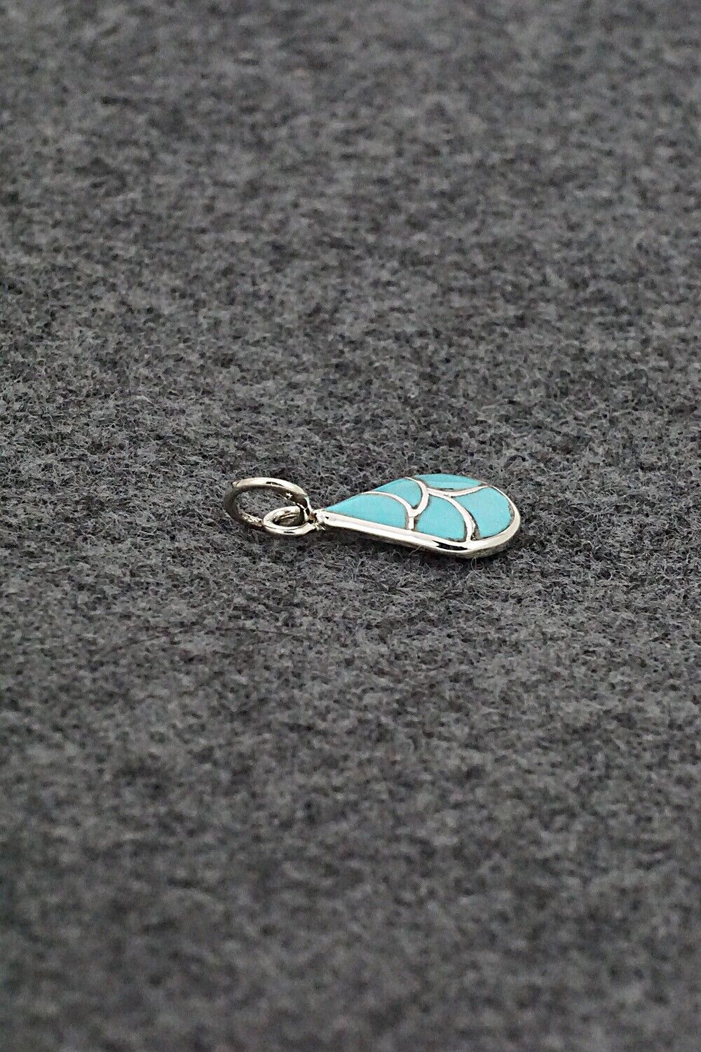 Turquoise & Sterling Silver Pendant - Orena Leekya