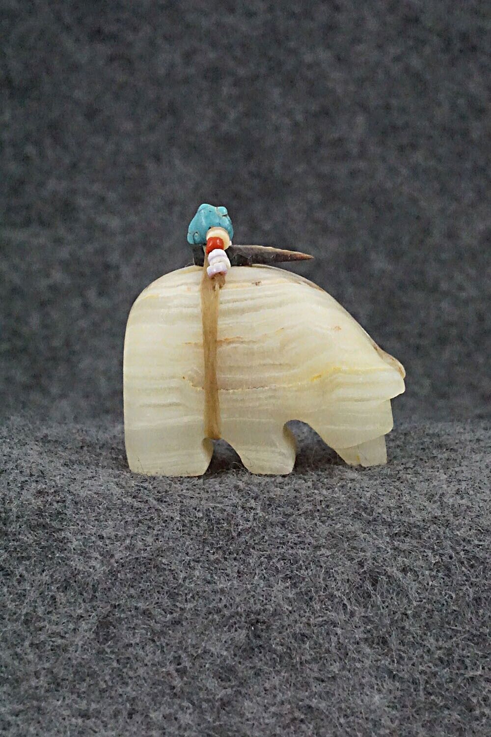 Bear Zuni Fetish Carving - Douglas Martza