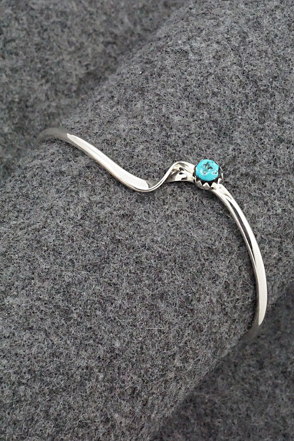 Turquoise & Sterling Silver Bracelet - Yolanda Skeets