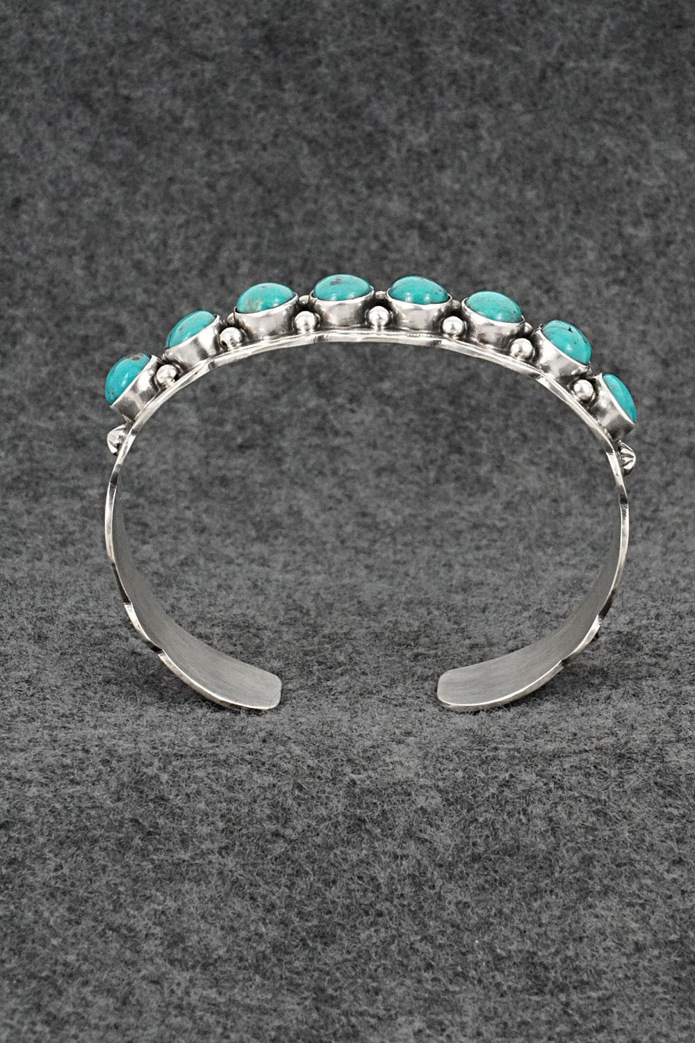 Turquoise & Sterling Silver Bracelet - Thomas Yazzie