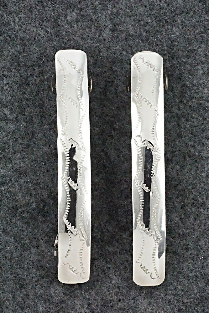 Sterling Silver Hair Barrettes - Randall Dalgai