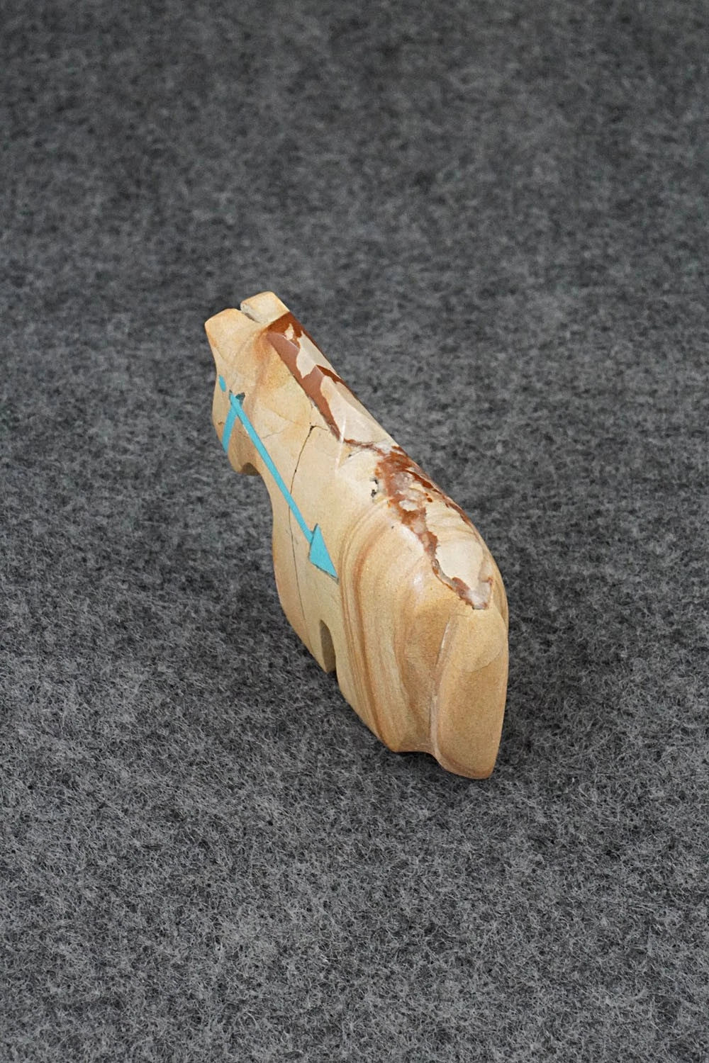 Horse Zuni Fetish Carving - Bernard Laiwakete