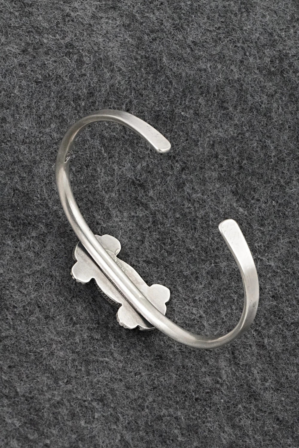 Turquoise & Sterling Silver Bracelet - Genevieve Francisco