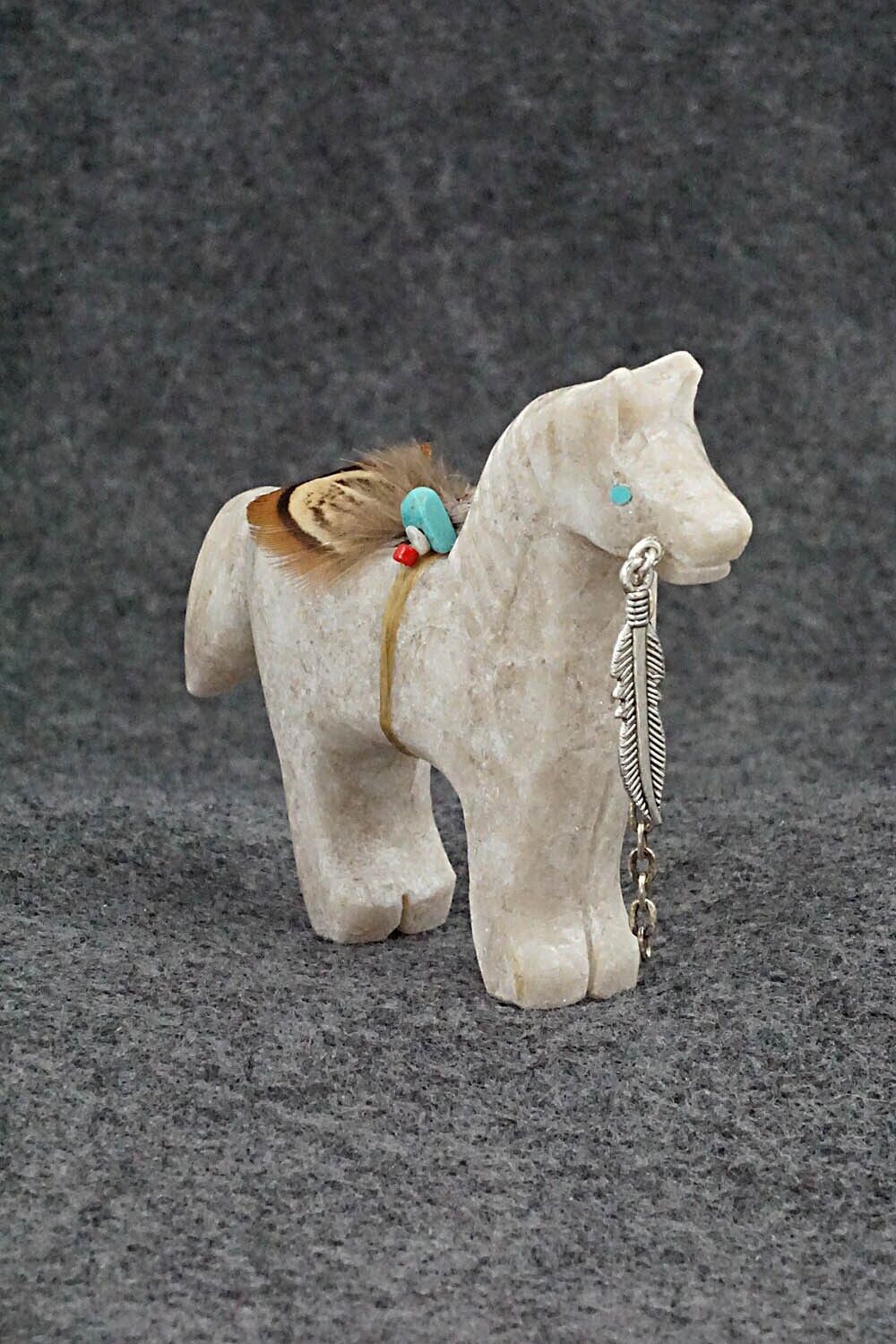 Horse Navajo Fetish Carving - Ben Livingston