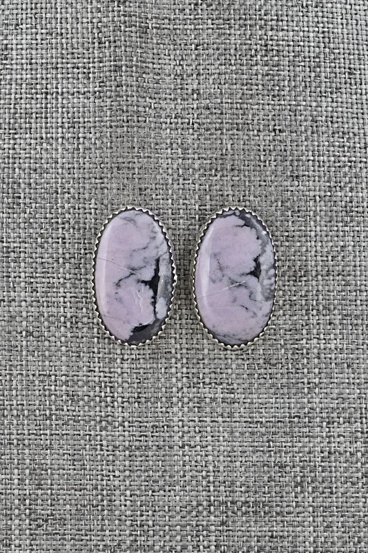 Morado & Sterling Silver Earrings - Murray Hannaweeka