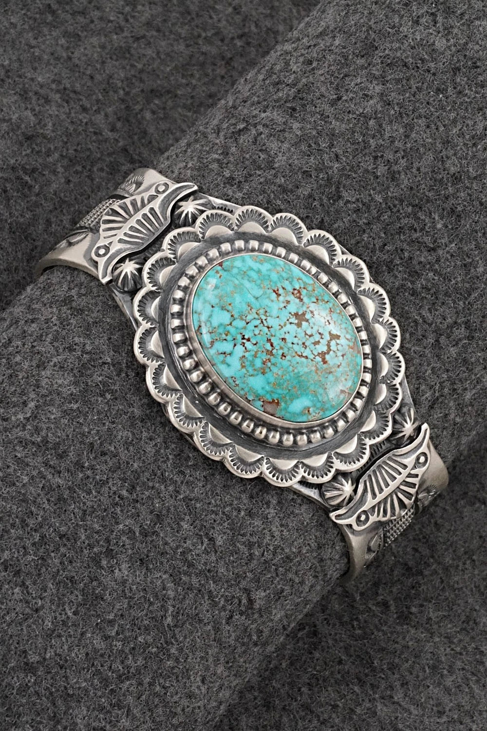 Turquoise & Sterling Silver Bracelet - Randy Boyd