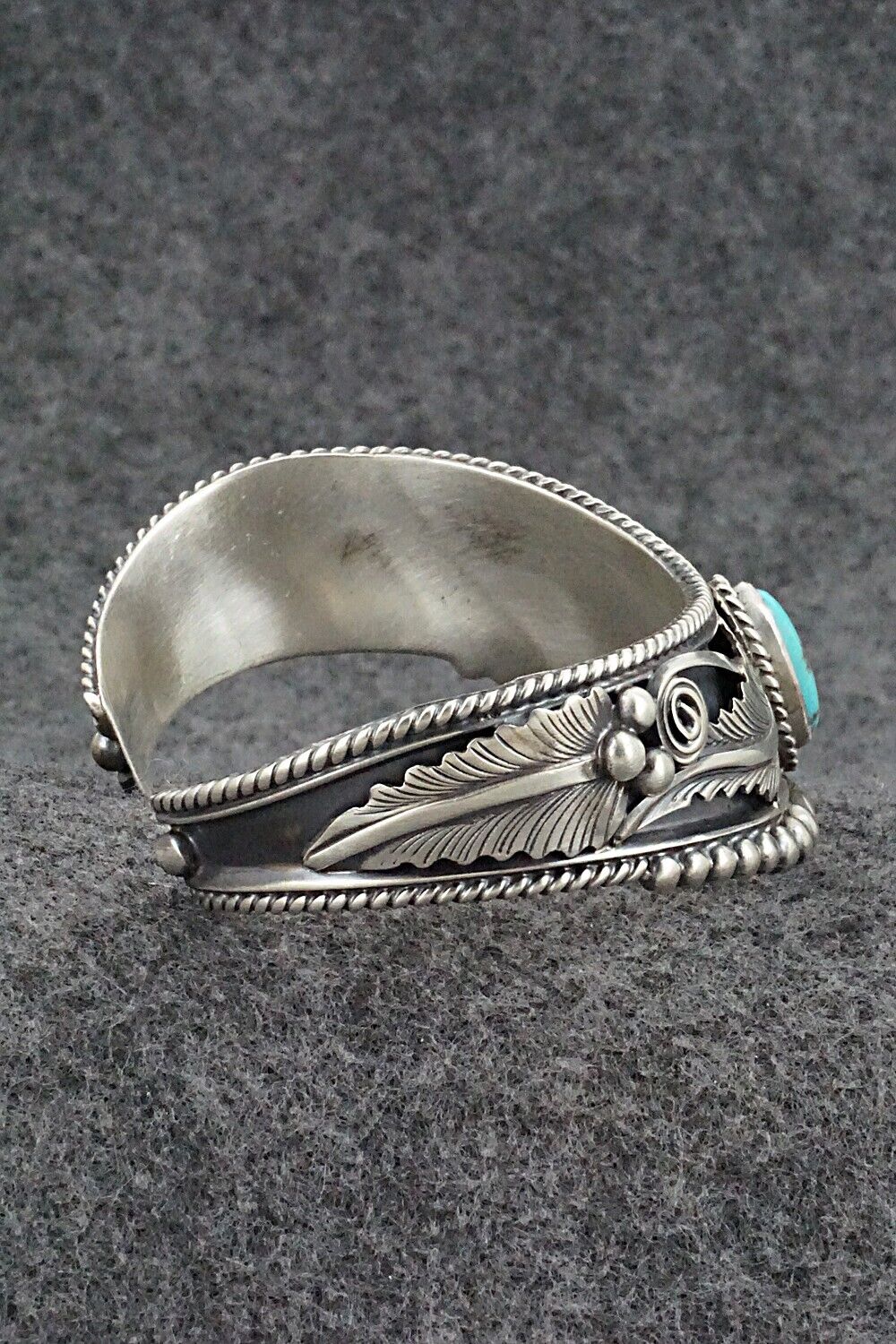 Turquoise & Sterling Silver Bracelet - Tom Lewis