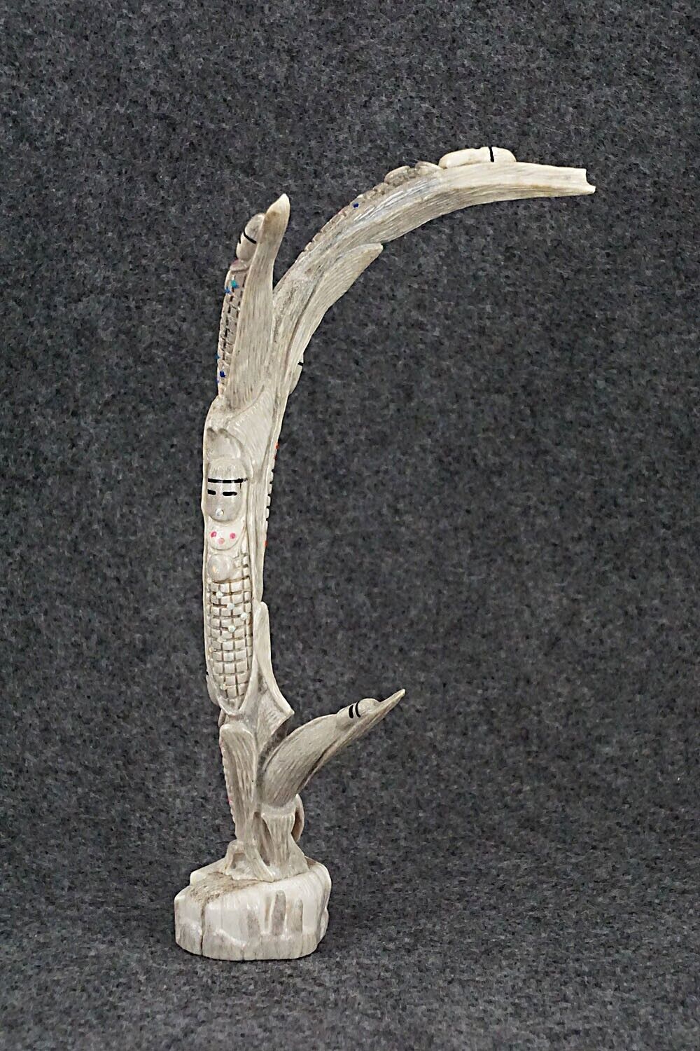 Corn Maidens Zuni Fetish Carving - Destry Siutza