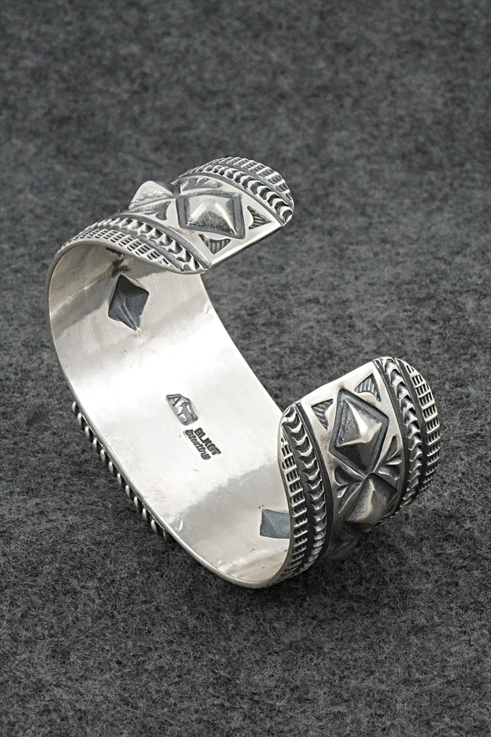 Turquoise & Sterling Silver Bracelet - Arnold Blackgoat