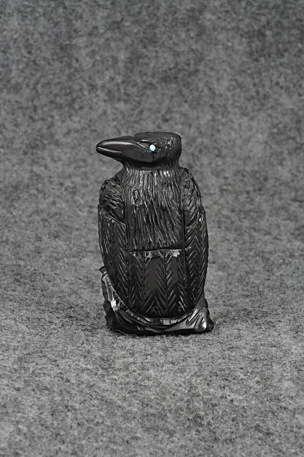 Crow Zuni Fetish Carving - Mike Tucson