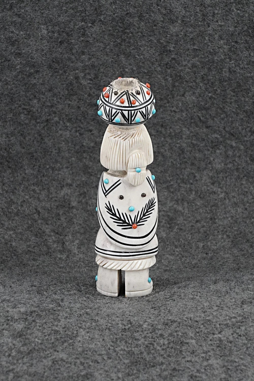 Ola Maiden Zuni Fetish Carving - Claudia Peina
