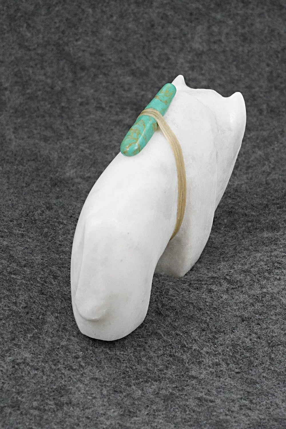 Buffalo Zuni Fetish Carving - Herbert Halate