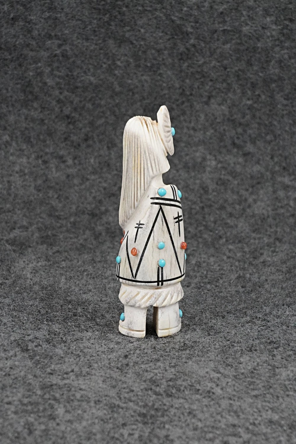 Warrior Zuni Fetish Carving - Claudia Peina