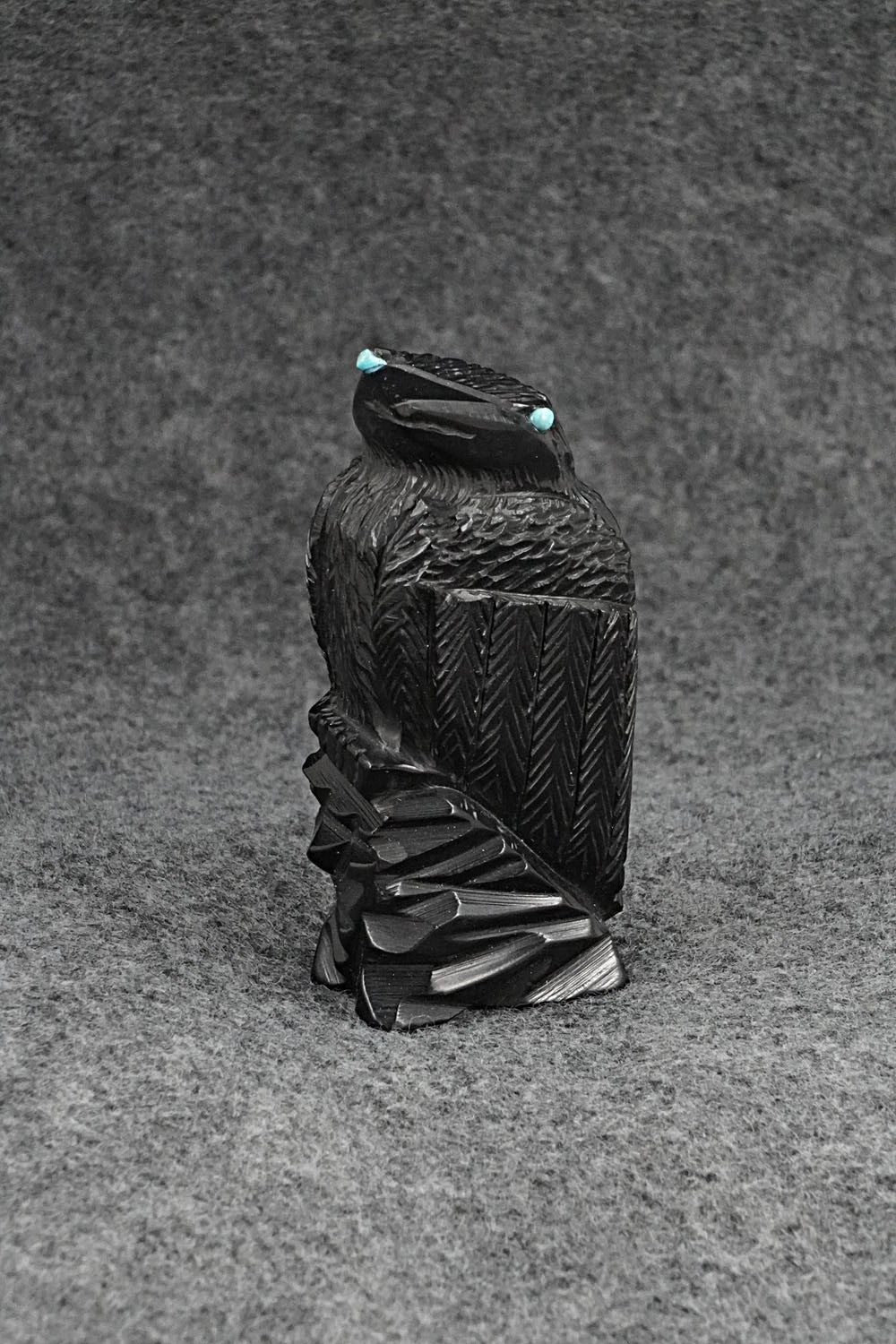 Crow Zuni Fetish Carving - Mike Tucson