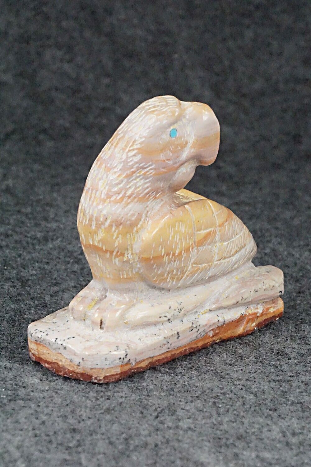 Parrot Zuni Fetish Carving - Vance Canchini