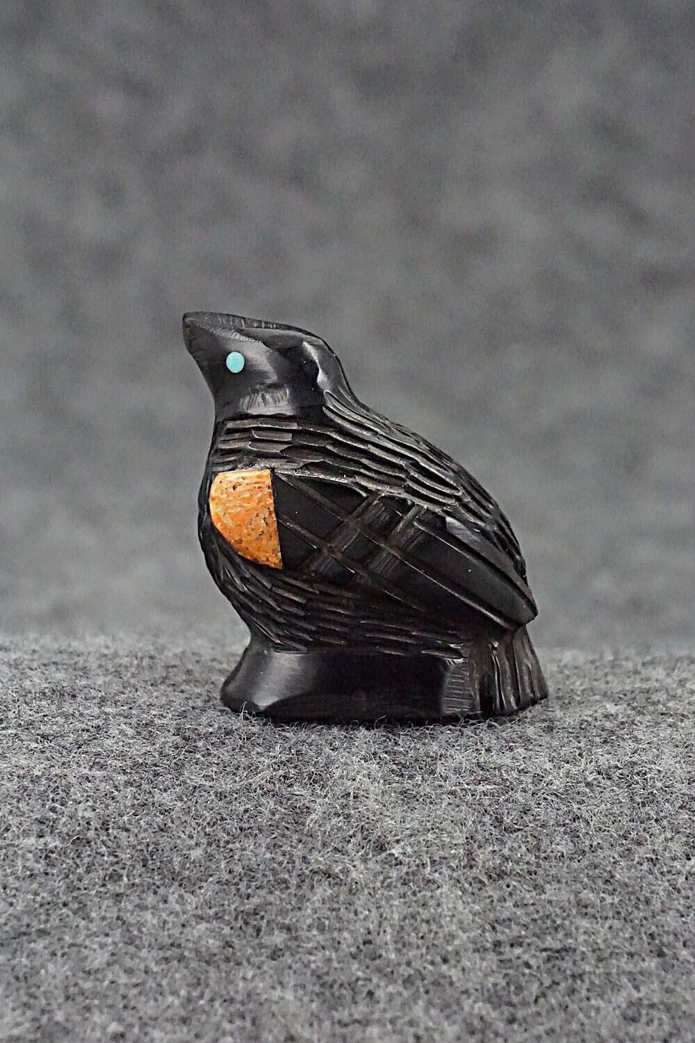 Crow Zuni Fetish Carving - Edison Bobelu