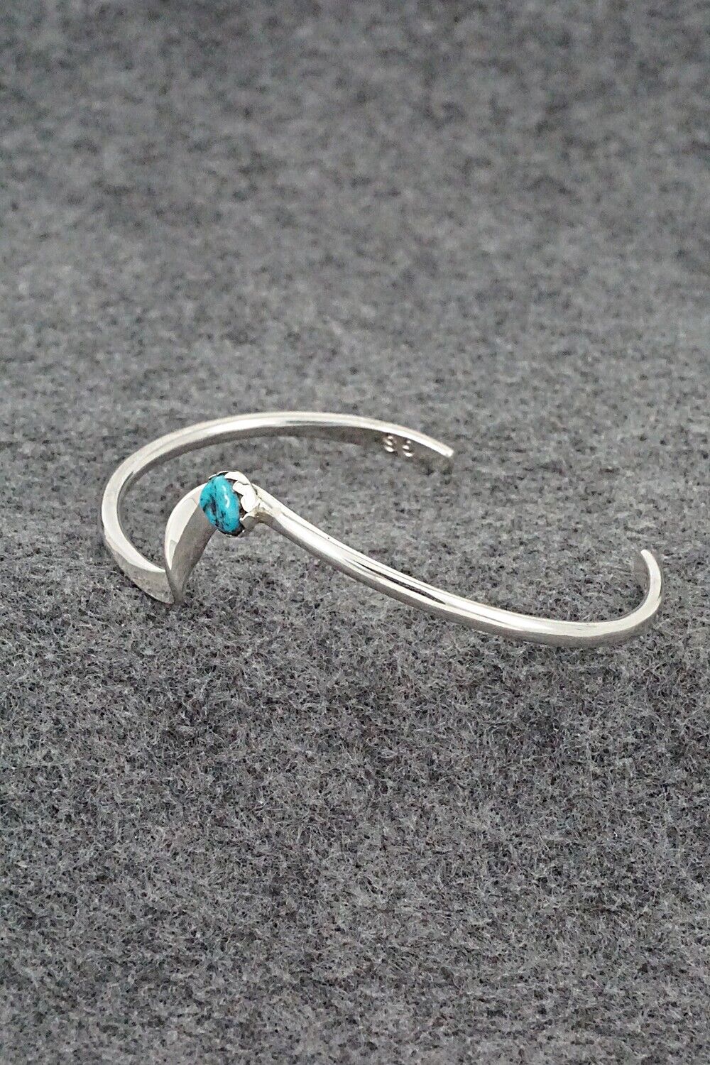 Turquoise & Sterling Silver Bracelet - Yolanda Skeets