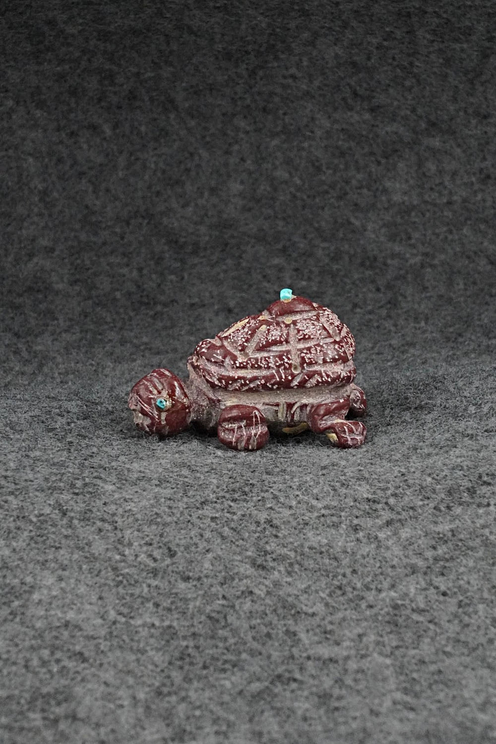Turtle Zuni Fetish Carving - Bryan Peynasta