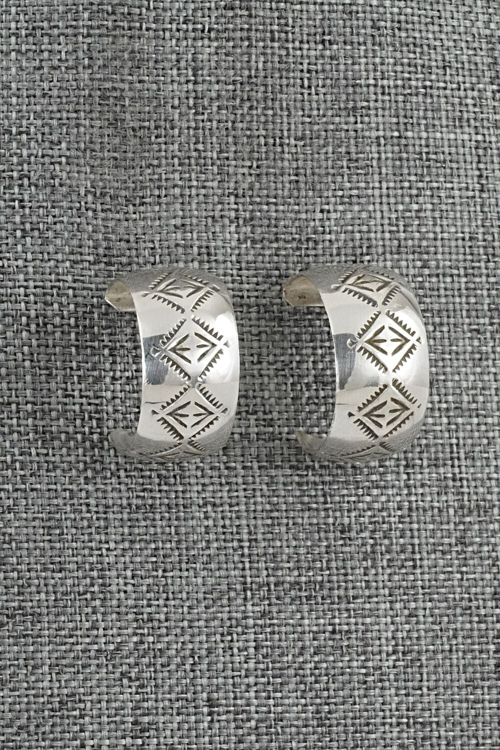 Sterling Silver Hoop Earrings - Nora Ashley