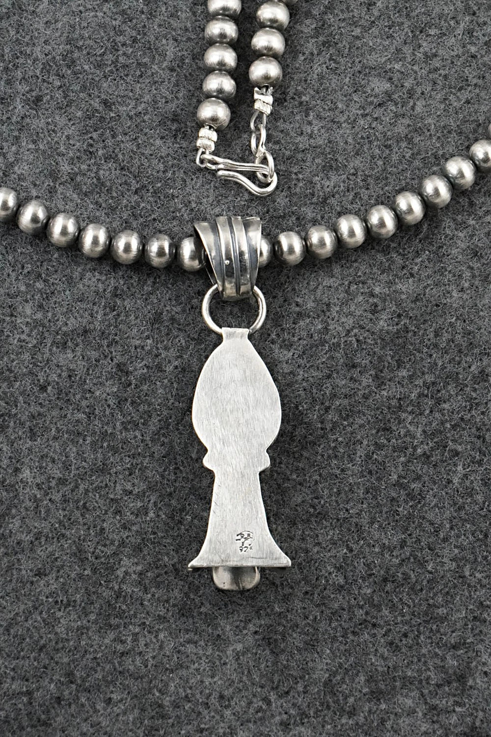 Turquoise & Sterling Silver Necklace - Sharon McCarthy