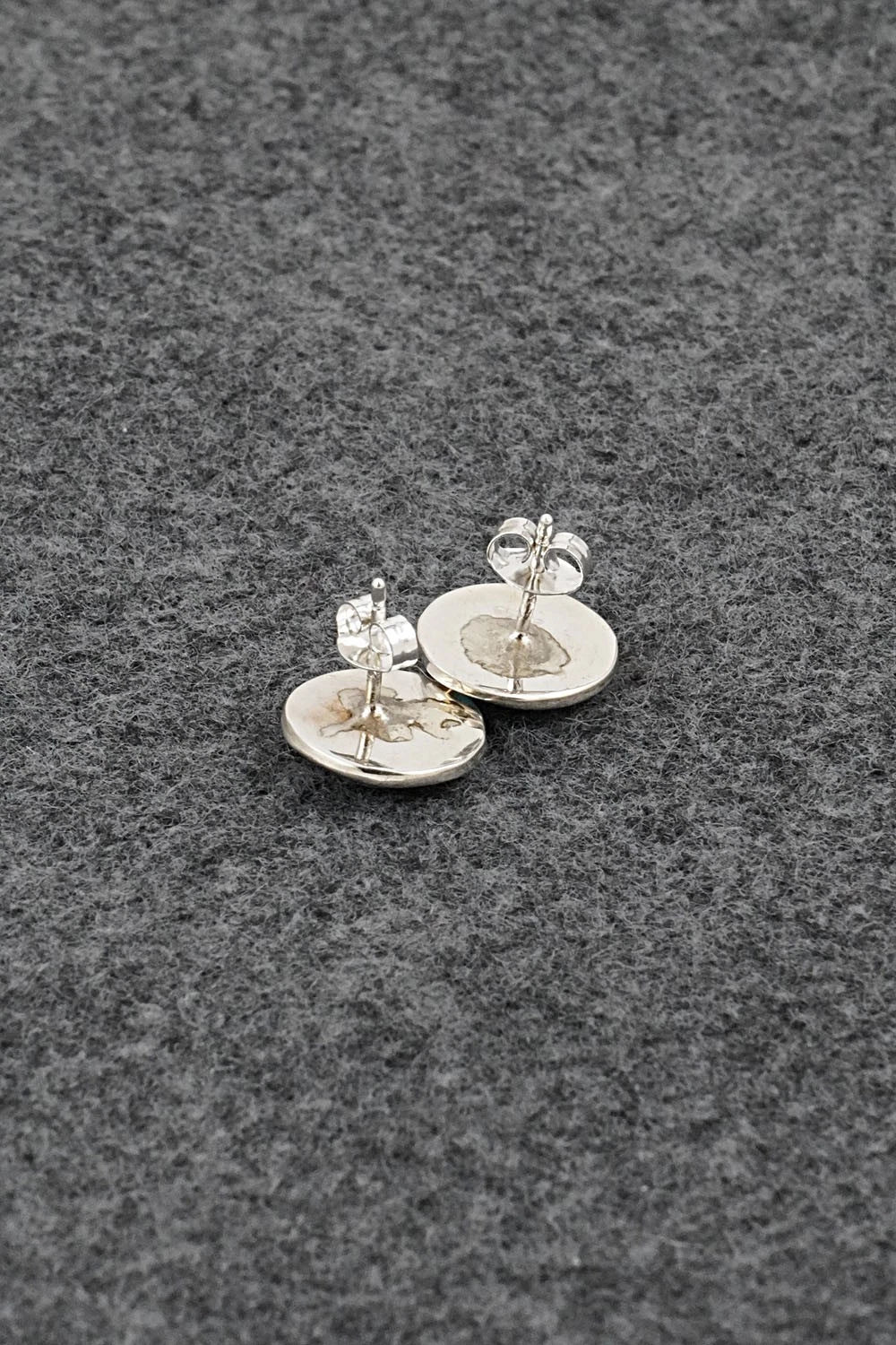 Turquoise & Sterling Silver Earrings - Orena Leekya