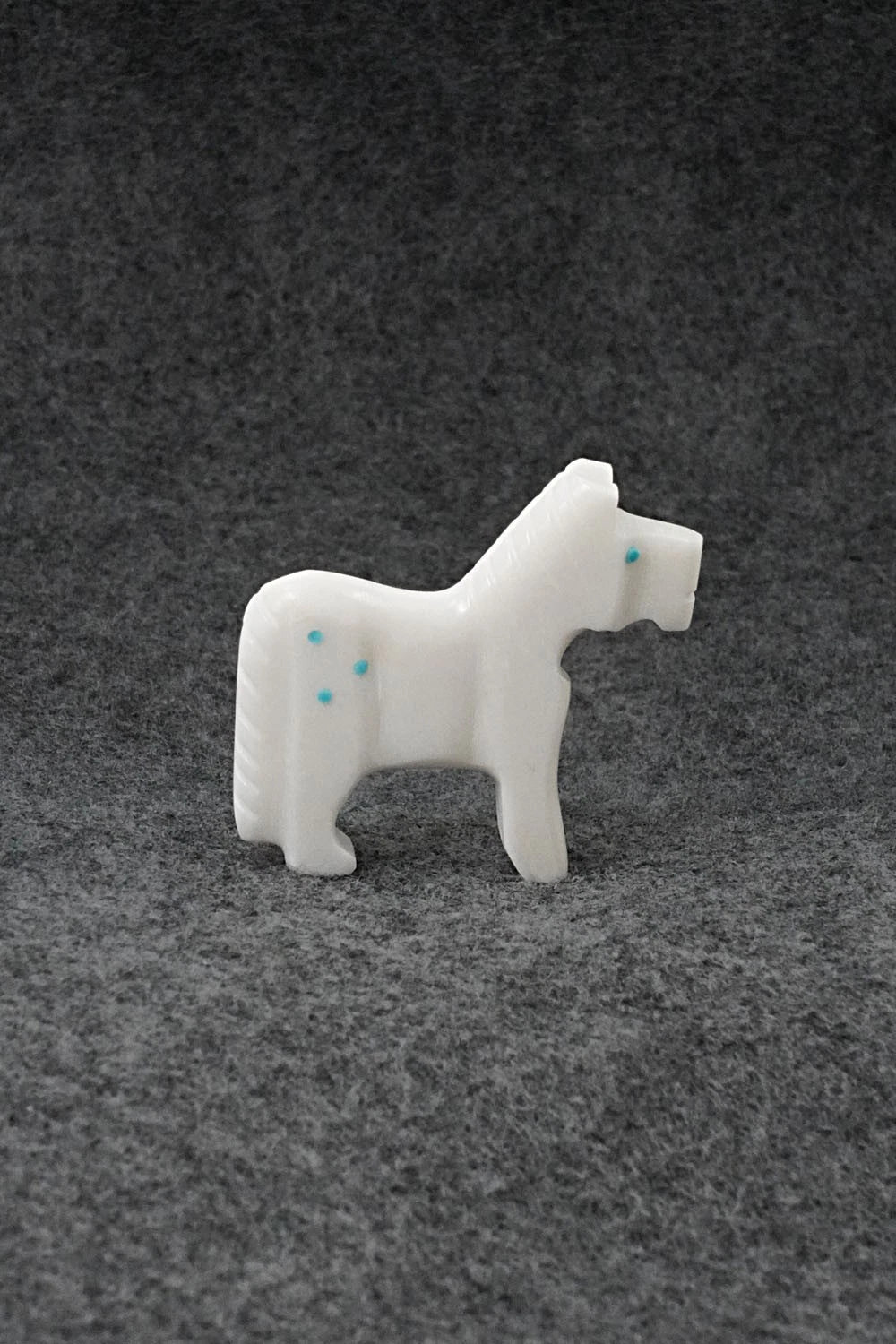 Horse Zuni Fetish Carving - Todd Etsate