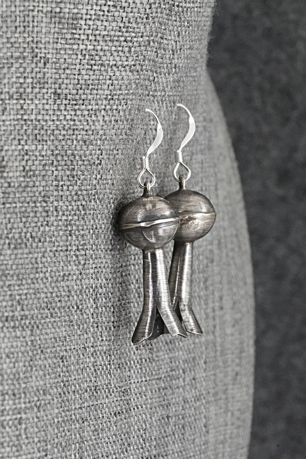 Sterling Silver Blossom Earrings - Emily Tsosie