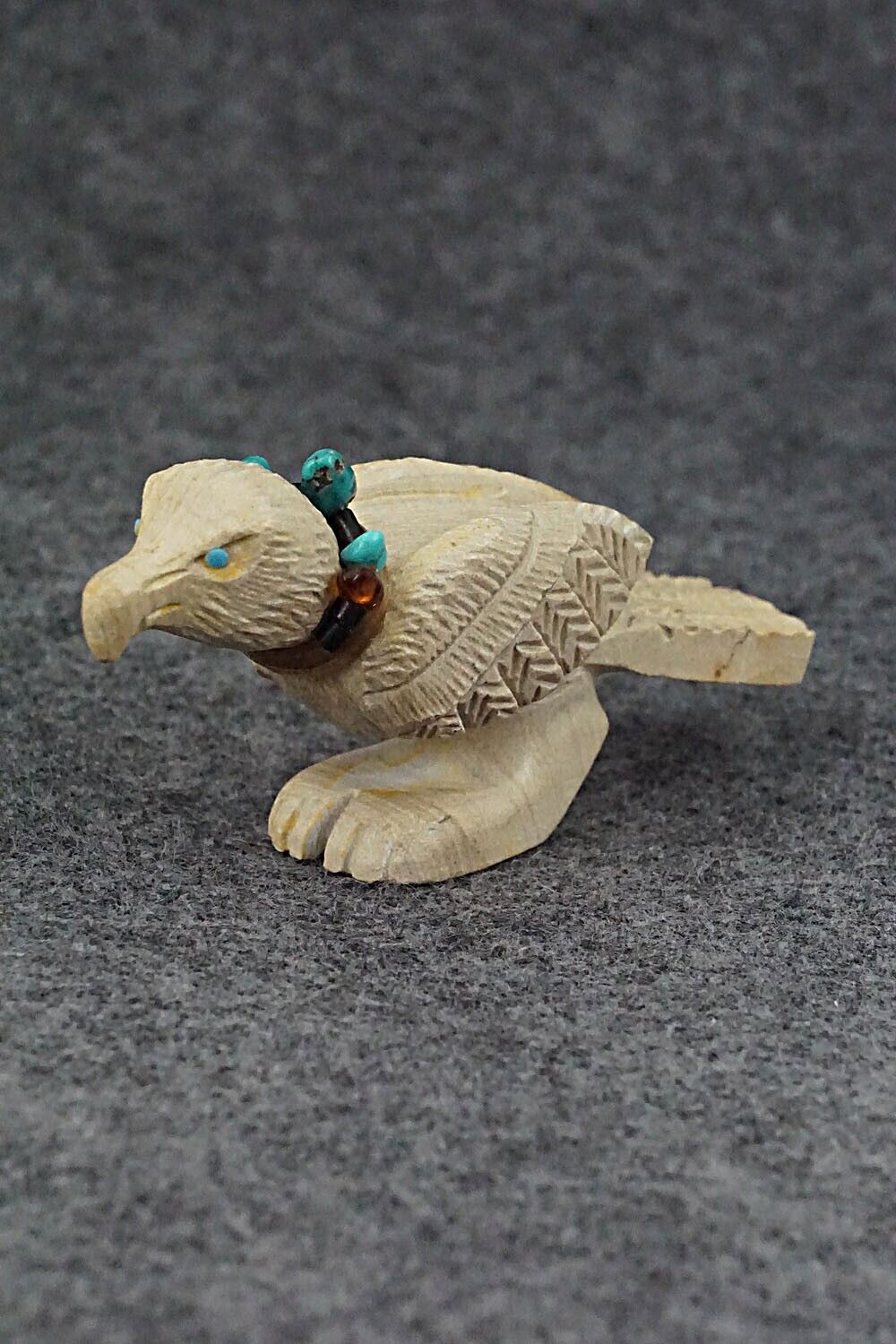 Eagle Zuni Fetish Carving - Douglas Martza