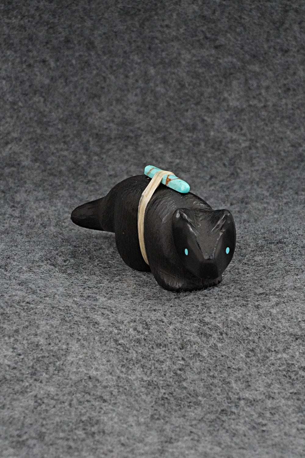 Wolf Zuni Fetish Carving - Herbert Halate