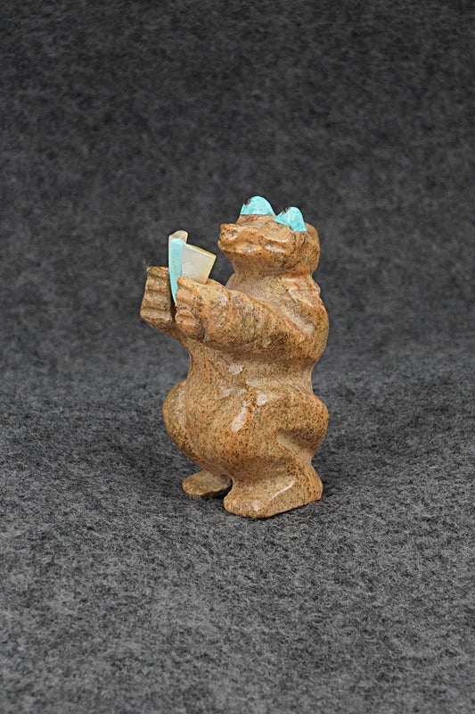 Frog Zuni Fetish Carving - Freddie Leekya