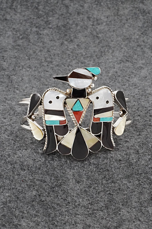 Multi-Stone & Sterling Silver Bracelet - Corraine Shack